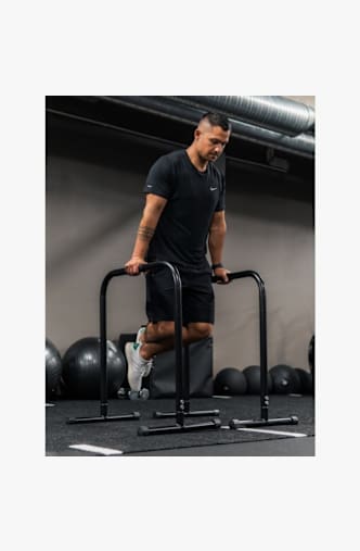 Gymstick Hi-Rise Parallettes Schwarz