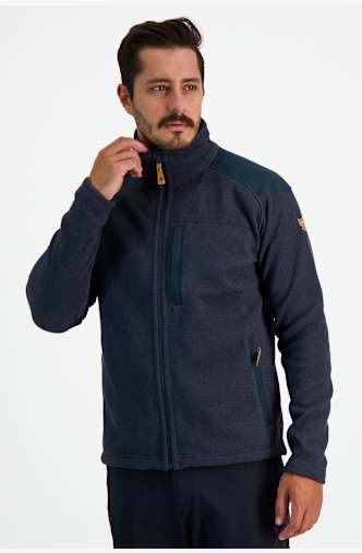 Fjällräven Buck Fleece midlayer uomo Blu