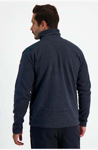 Fjällräven Buck Fleece midlayer uomo Blu