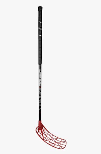 Unihoc Evolite Superskin 32 Kinder Unihockeystock Schwarz