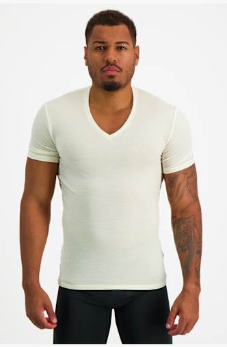 icebreaker Merino 150 Anatomica t-shirt termica uomo Bianco
