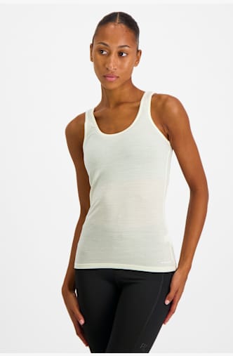 icebreaker Merino 150 Siren Damen Thermoshirt Weiss
