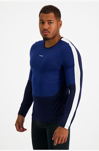 icebreaker Merino 200 Sonebula manche longue thermique hommes Bleu