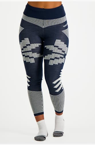Kari Traa Faith Merino Damen Thermohose Blau