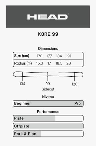 HEAD Kore 99 sci 24/25 Arancia