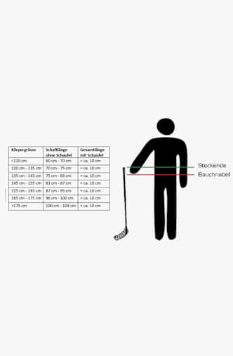 Fat Pipe Pure 27 100 cm Unihockeystock Schwarz