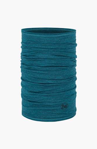 Buff Lightweight scaldacollo in merino Turchese