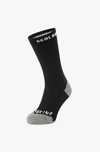 SEALSKINZ Hydrostop™ Waterproof All Weather Mid Length 36-49 calze da bici Nero