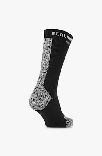 SEALSKINZ Hydrostop™ Waterproof All Weather Mid Length 36-49 Bikesocken Schwarz
