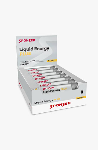 Sponser Liquid Energy Plus Neutral 18 x 70 g Energy Gel Grau