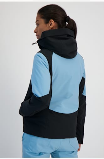 descente Insulated veste de ski femmes Bleu