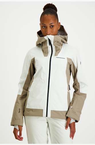 PEAK PERFORMANCE Rider Tech Insulated giacca da sci donna Beige