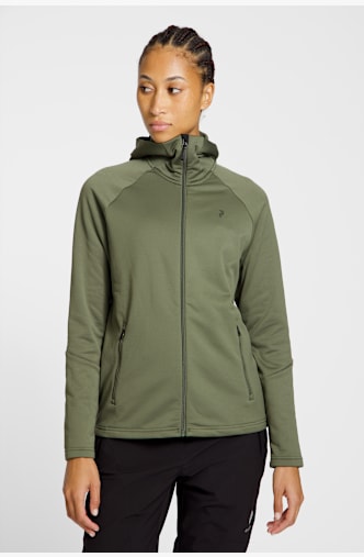 PEAK PERFORMANCE Rider Essentials Zip Hood midlayer femmes Vert