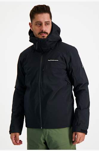 PEAK PERFORMANCE Maroon Herren Skijacke Schwarz