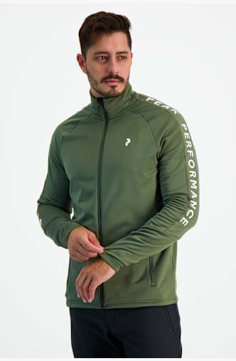 PEAK PERFORMANCE Rider Zip midlayer hommes Gris