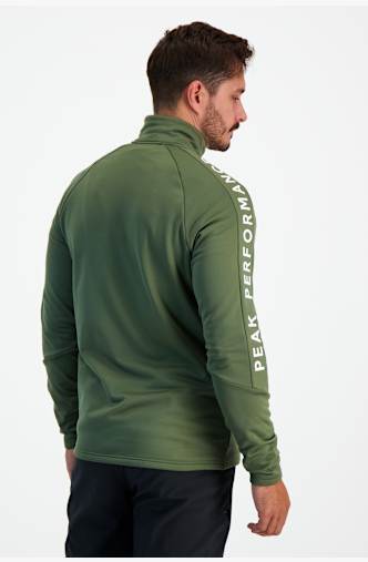 PEAK PERFORMANCE Rider Zip midlayer hommes Gris