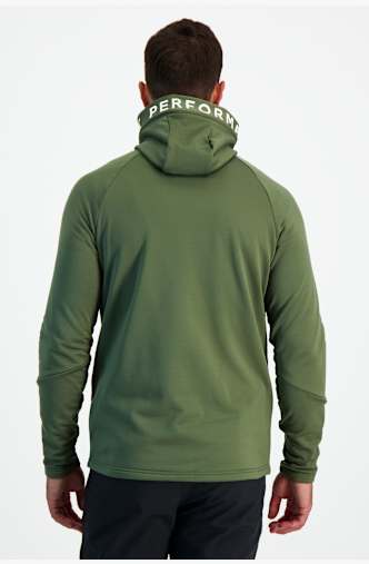 PEAK PERFORMANCE Rider Zip Hood midlayer hommes Vert