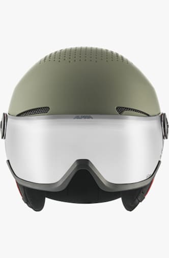 ALPINA Zupo Visor Q-Lite Kinder Skihelm Grün