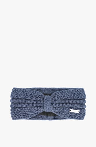 Eisglut Esmeraldal Merino bandeau femmes Bleu