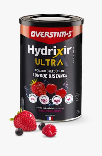 Overstim's Hydrixir Ultra Fruits Rouges 400 g Getränkepulver Lila
