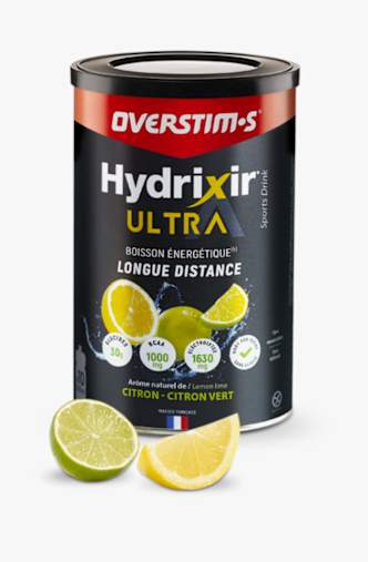 Overstim's Hydrixir Ultra Citron-Citron Vert 400 g Getränkepulver Gelb