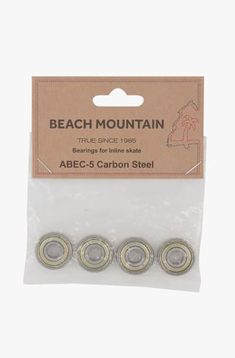 BEACH MOUNTAIN 4-Pack Kugellager Silber
