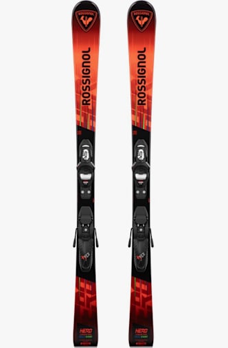 Rossignol Hero Multi-Event 120-130 set sci bambini 24/25 Nero