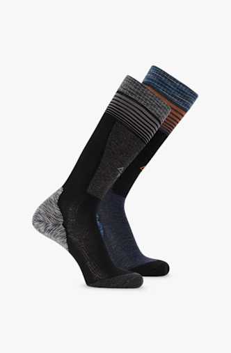 46 NORD 2-Pack 35-47 chaussettes de ski hommes Bleu