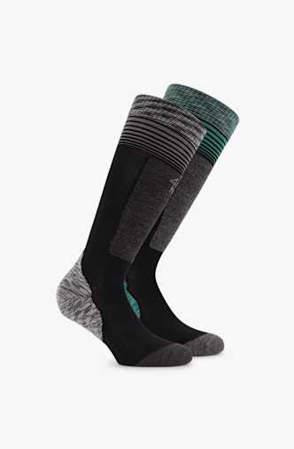 46 NORD 2-Pack 35-42 chaussettes de ski femmes Noir