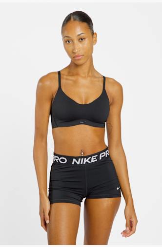 Nike Alate Minimalist Padded Light soutien-gorge de sport femmes Noir