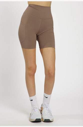 Nike One 8" Damen Short Braun