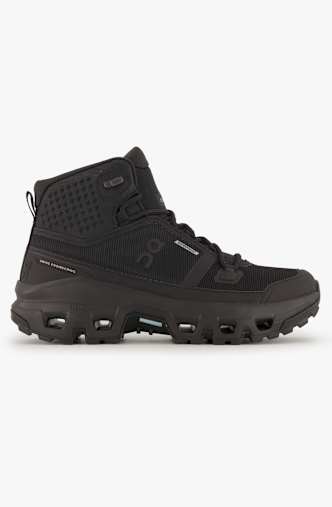 ON Cloudrock Mid Waterproof scarpe da trekking donna Nero
