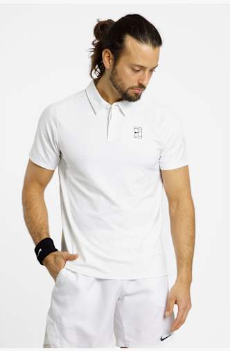 Nike Court Advantage Dri-FIT maglia da tennis uomo Bianco