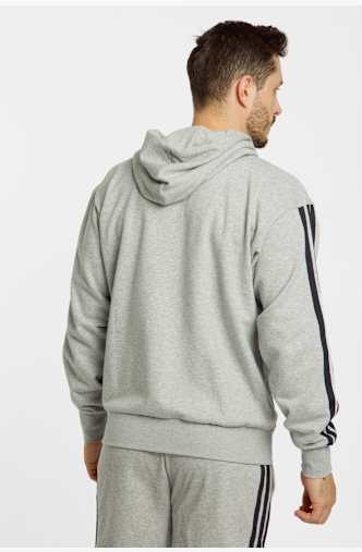 adidas Essentials 3S French Terry giacca della tuta uomo Grigio
