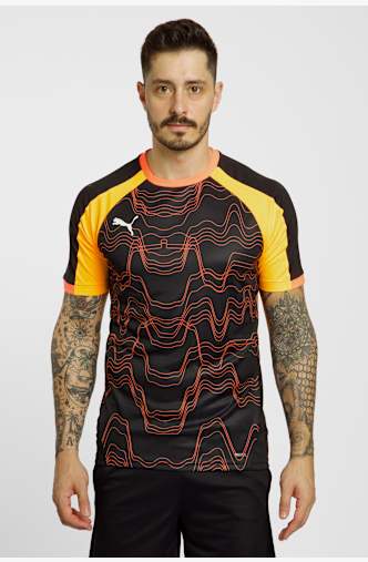 PUMA individualLIGA Graphic t-shirt hommes Noir