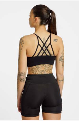 Odlo Seamless Low Reversible reggiseno sportivo donna Nero