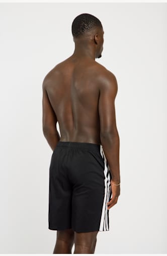 adidas 3S 8" costume da bagno uomo Nero