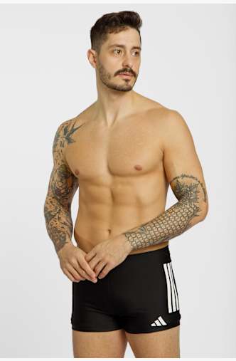 adidas 3S Boxer maillot de bain hommes Noir