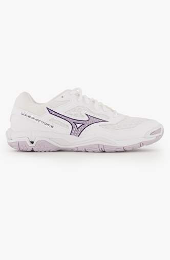Mizuno Wave Phantom 3 Damen Hallenschuh Weiss