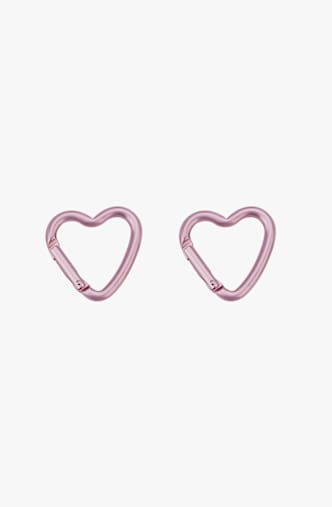 Munkees 2-Pack Mini Herz moschettone Pink