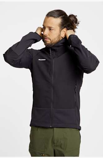 MAMMUT Massone Hooded midlayer hommes Noir