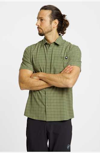 MAMMUT Lenni chemise de randonnée hommes Vert