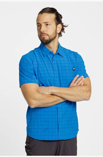 MAMMUT Lenni chemise de randonnée hommes Bleu