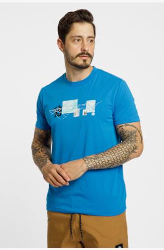 MAMMUT Mountain 3308m t-shirt uomo Blu