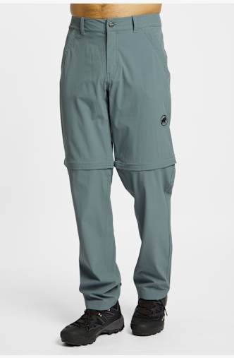MAMMUT Hiking V Zip-Off pantaloni da trekking uomo Grigio