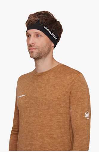 MAMMUT Tree Wool Stirnband Schwarz