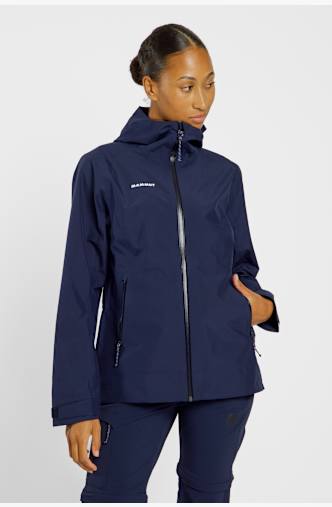 MAMMUT Alto Light Hooded Damen Outdoorjacke Blau