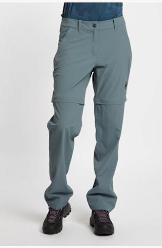 MAMMUT Hiking V Zip-Off Damen Wanderhose Grau