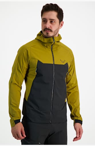 Dynafit Transalper Dynastretch giacca softshell uomo Nero