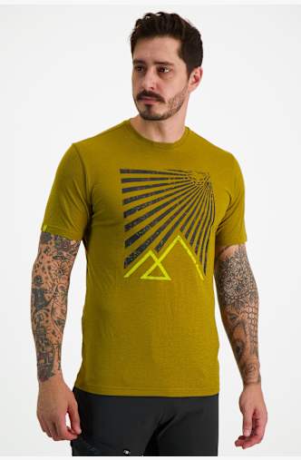Dynafit Transalper Graphic Herren T-Shirt Beige